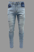 Cerulean Conviction Slim Tampered Jean